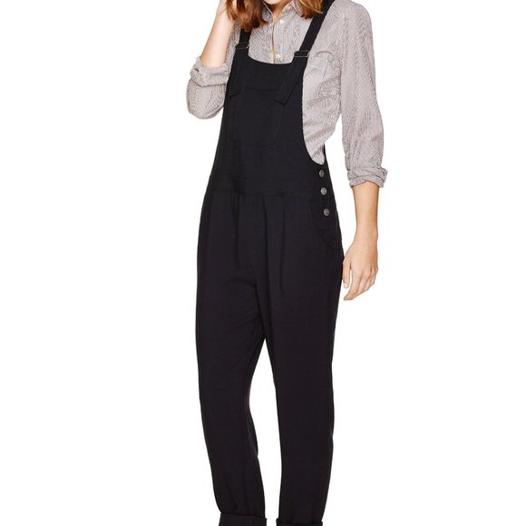 Never Worn Talula Tonga Black Overalls - Picture 1 of 9